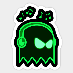 Musical Ghost Sticker